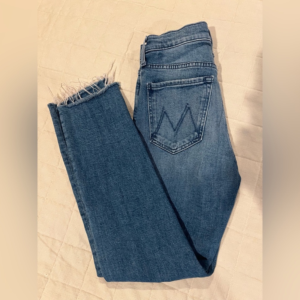 MOTHER jeans THE TOMCAT ANKLE FRAY in From out of Town 26